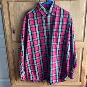 Wrangler Twenty X Plaid Button Down